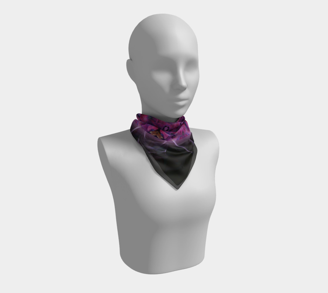 Hydrangea Silk Scarf preview #1