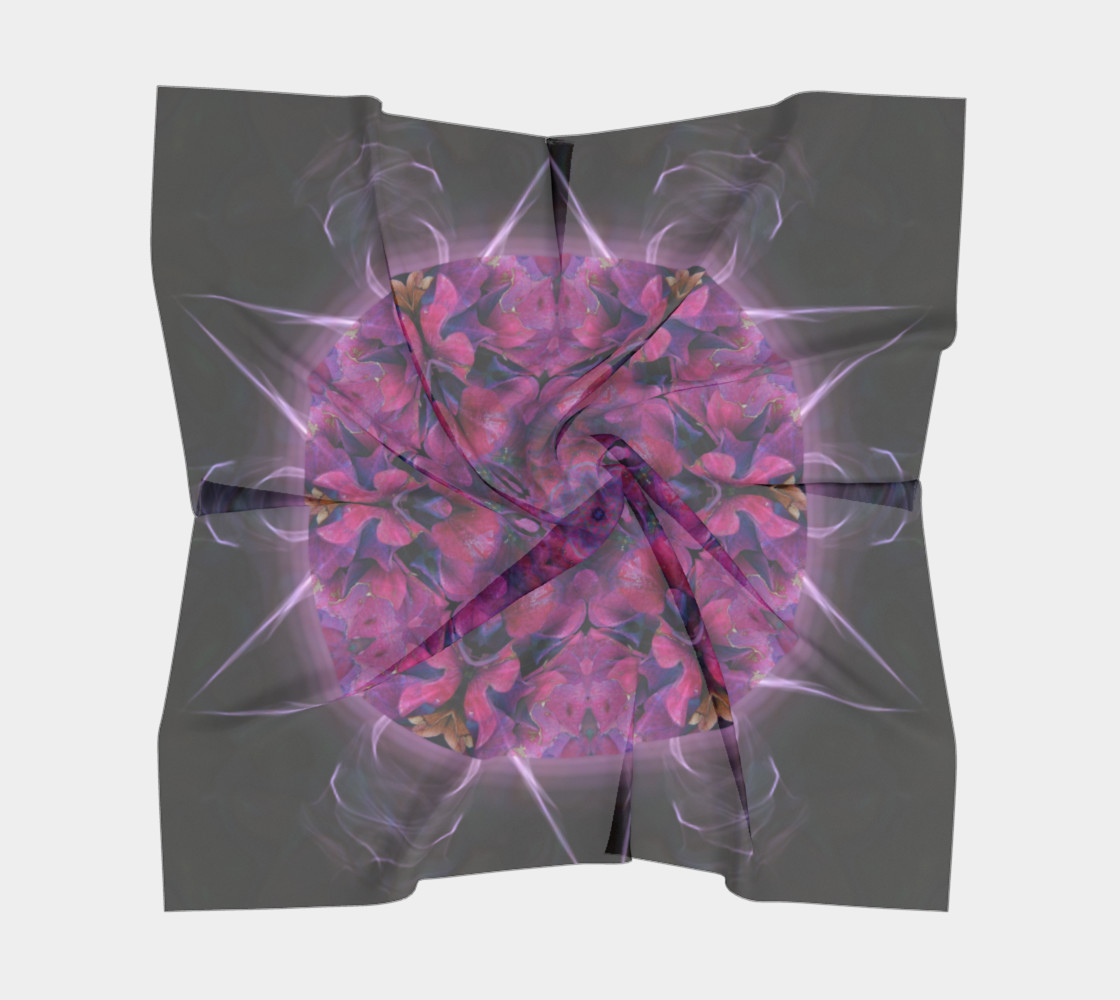 Large Hydrangea Silk Scarf preview #5