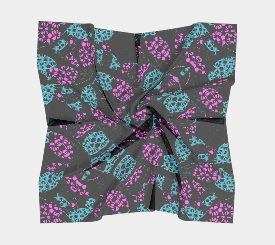 Aperçu de Ornate Dark Pattern Scarf #5