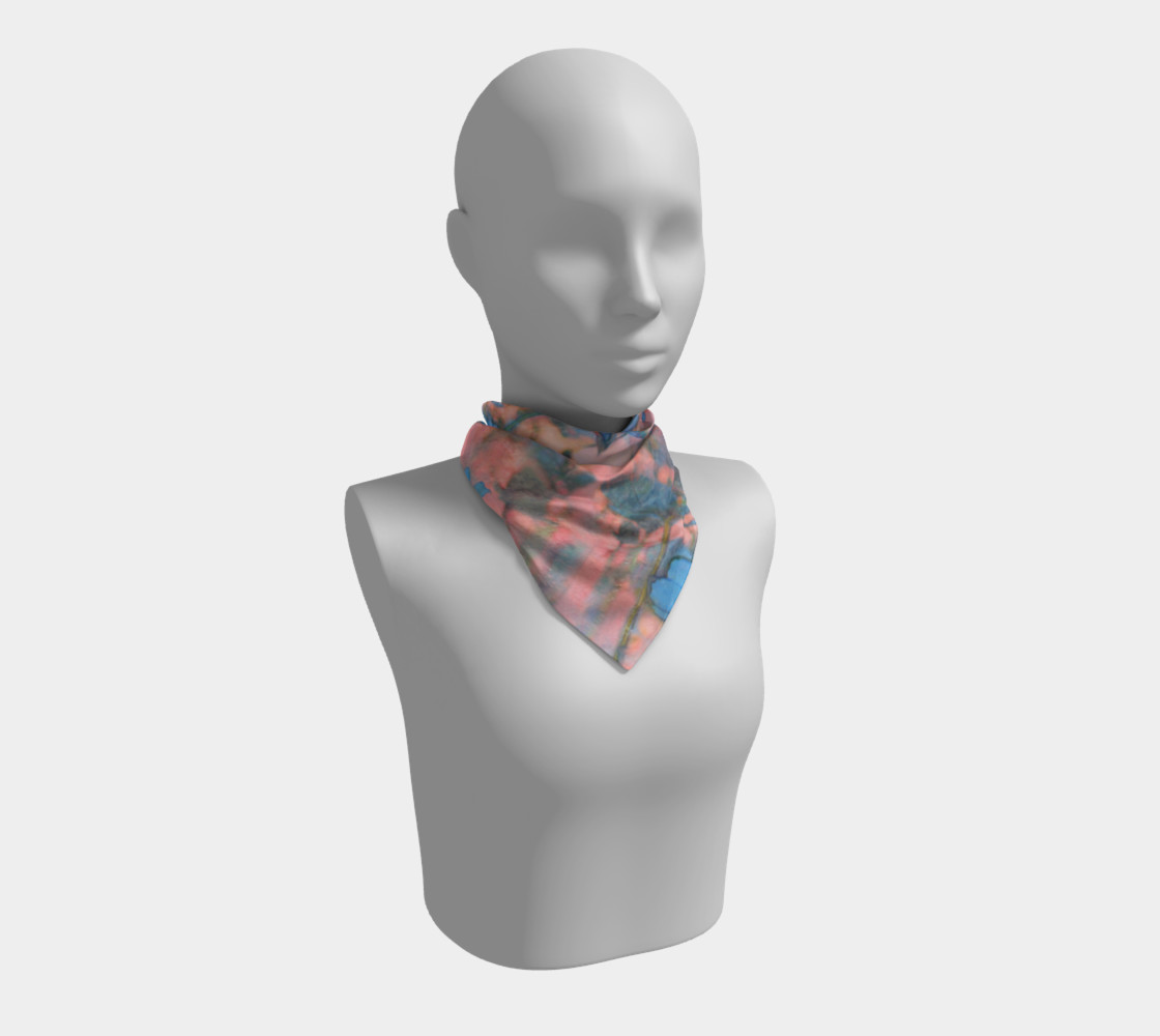 Cosmos on the Marginal Way 24" Square Scarf preview #1