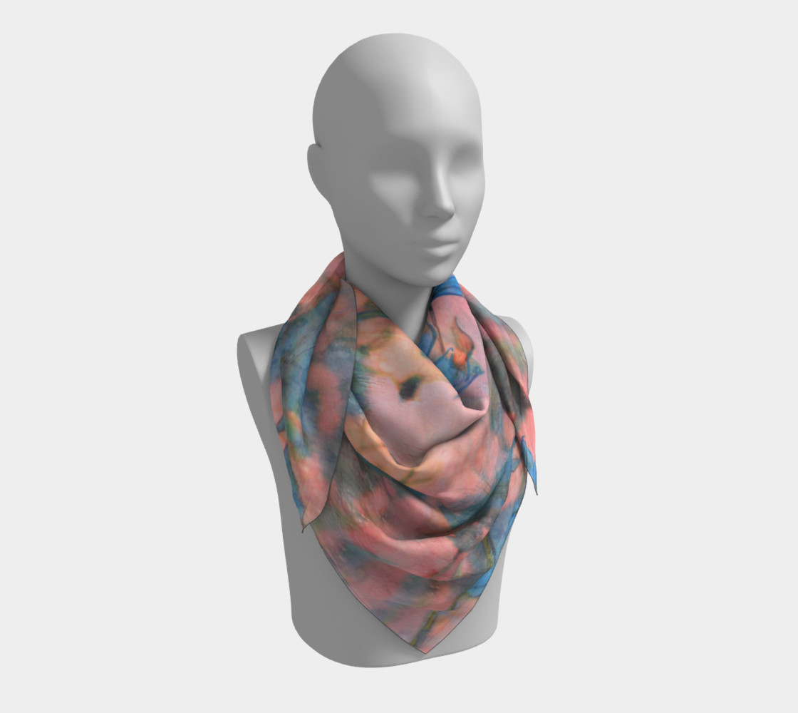 Cosmos on the Marginal Way 24" Square Scarf preview #3
