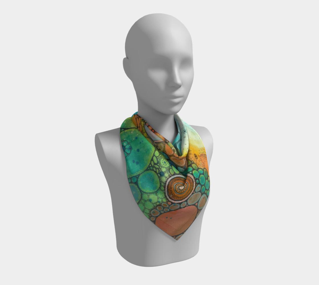 Send Me On My Way Doodle Scarf preview #2