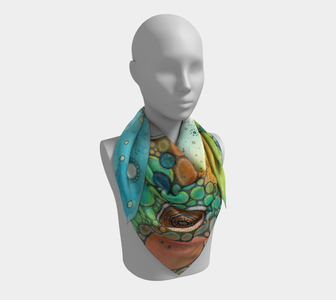 Send Me On My Way Doodle Scarf preview #3