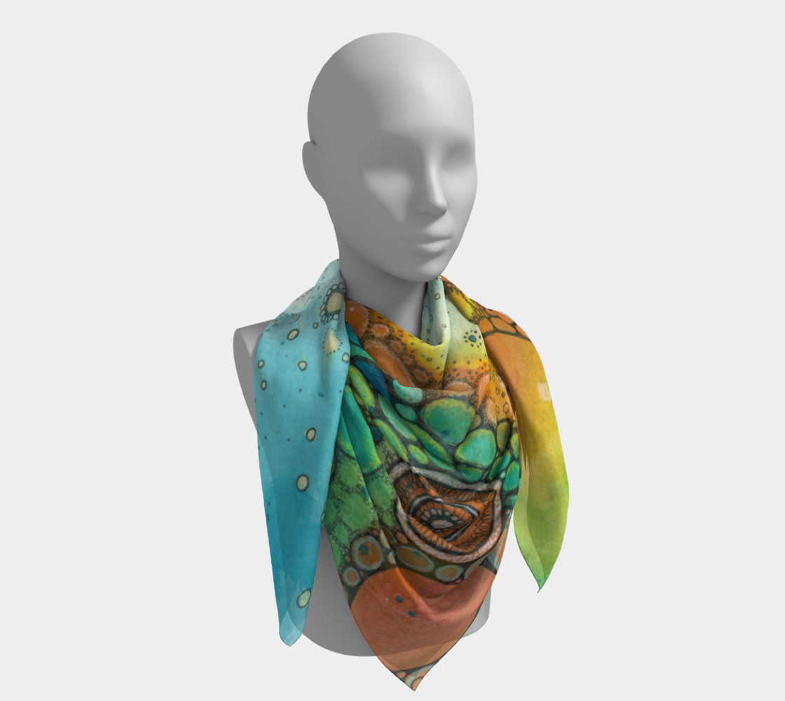 Send Me On My Way Doodle Scarf preview #4
