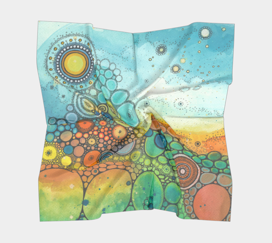 Send Me On My Way Doodle Scarf preview #5