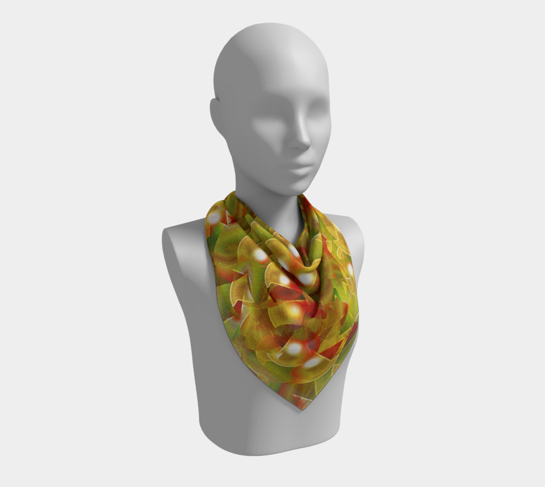 Christmas Print Motif Scarf preview #2
