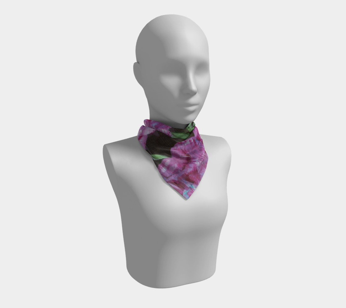 Japanese Peony Scarf preview #1