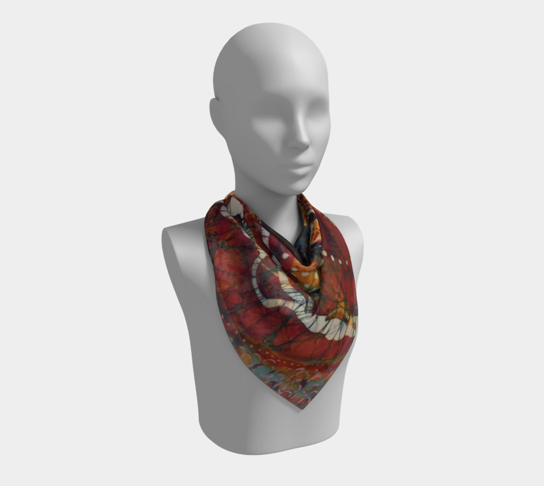 Bursting From The Sky Square Scarf preview #2