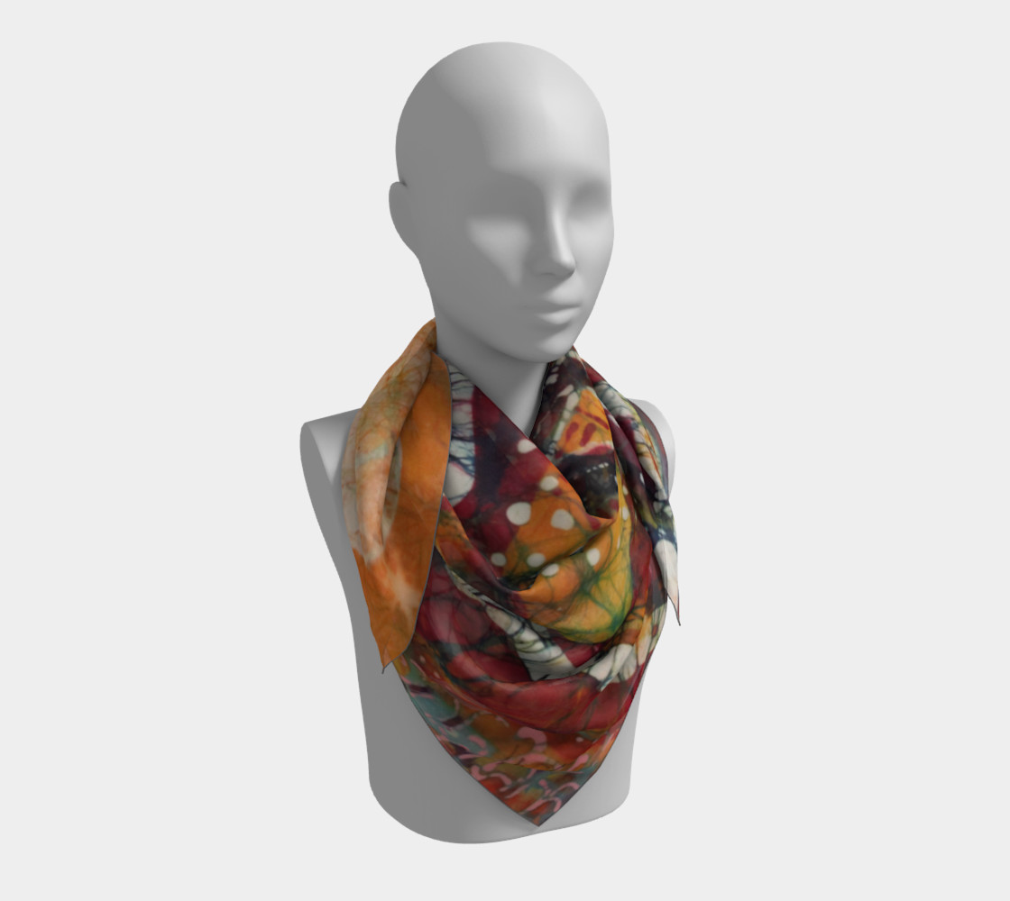 Bursting From The Sky Square Scarf preview #3