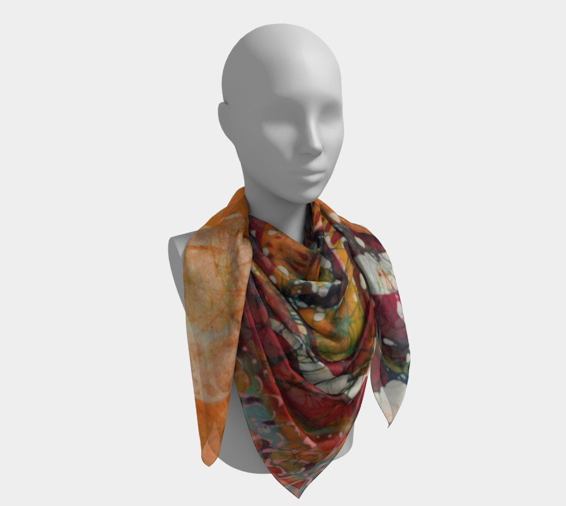 Bursting From The Sky Square Scarf preview #4
