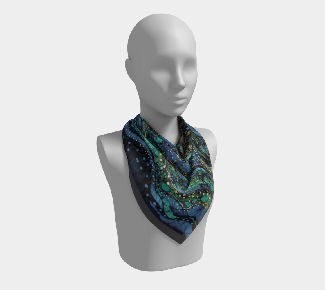 Breath Over Mountain Square Scarf preview #2