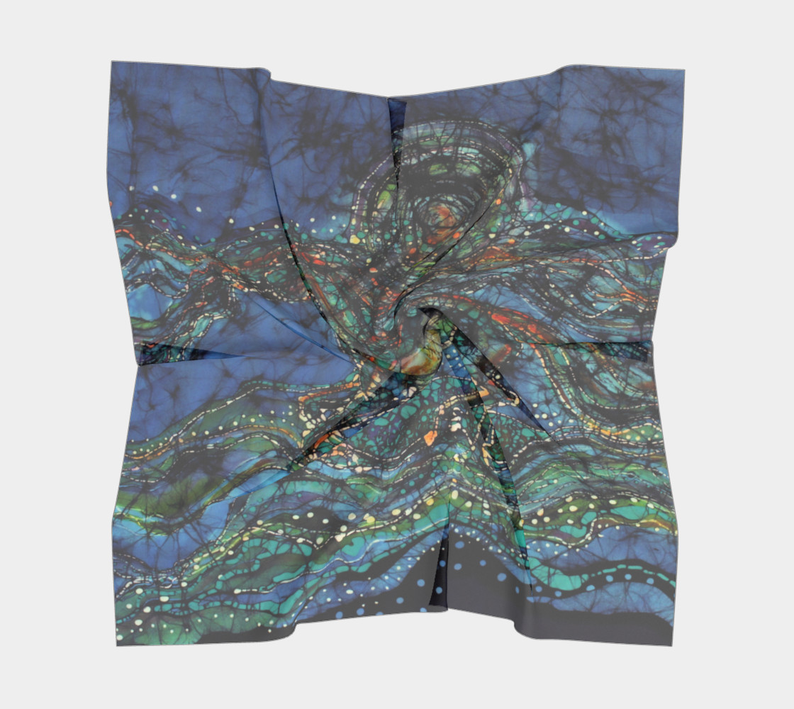 Breath Over Mountain Square Scarf preview #5