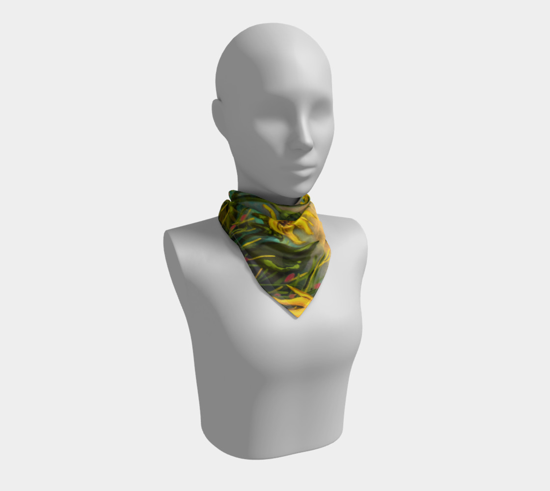 Barry's Sunflowers Scarf preview #1