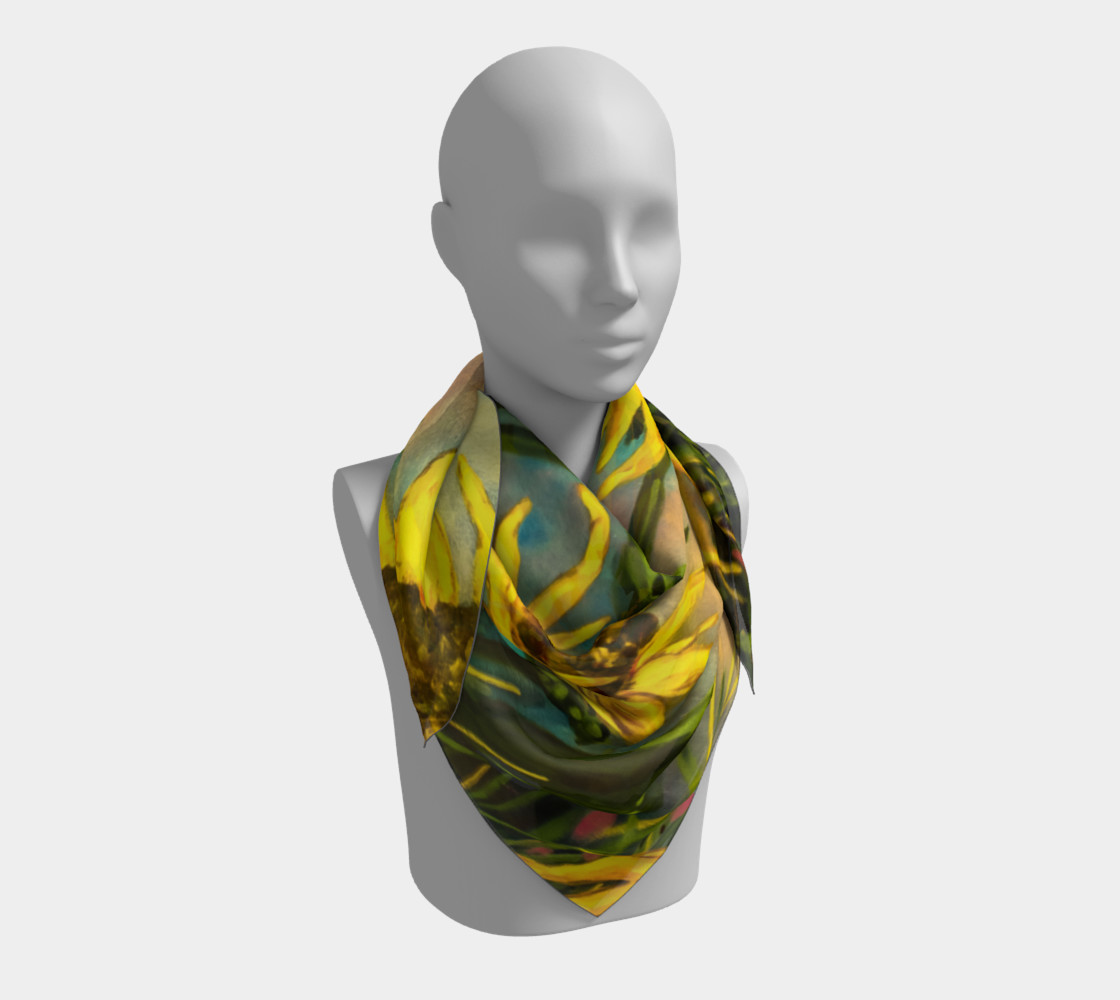 Barry's Sunflowers Scarf preview #3