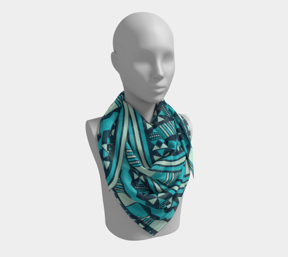 Aperçu de Blue Aztec Tribal #3