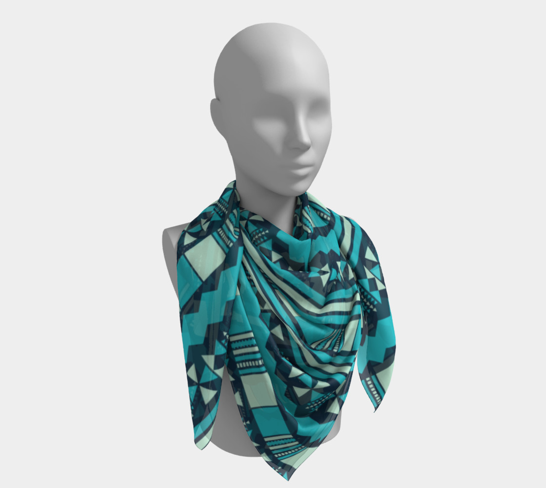 Aperçu de Blue Aztec Tribal #4