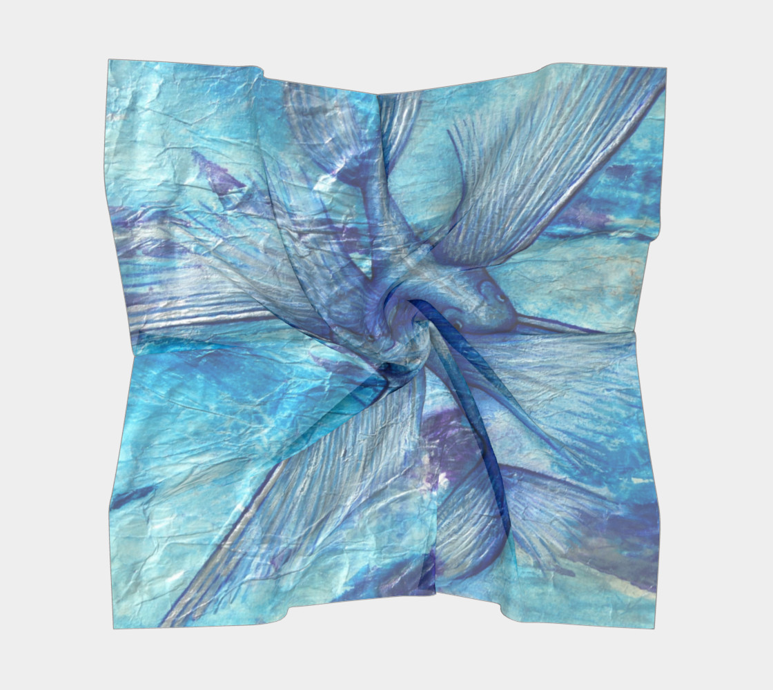 Aperçu de Catalina Flying Fish Scarf #5