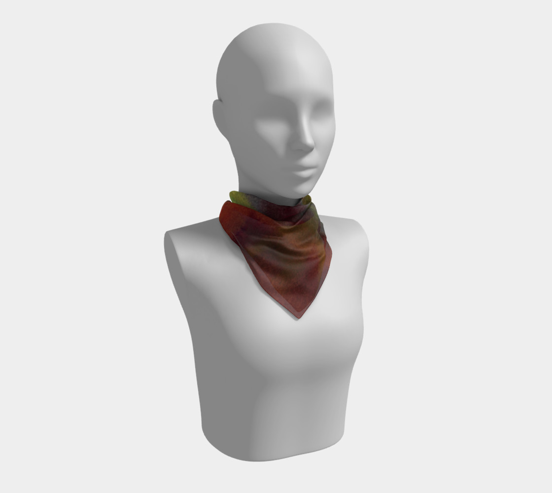 Tropical Watercolor Scarf preview #1