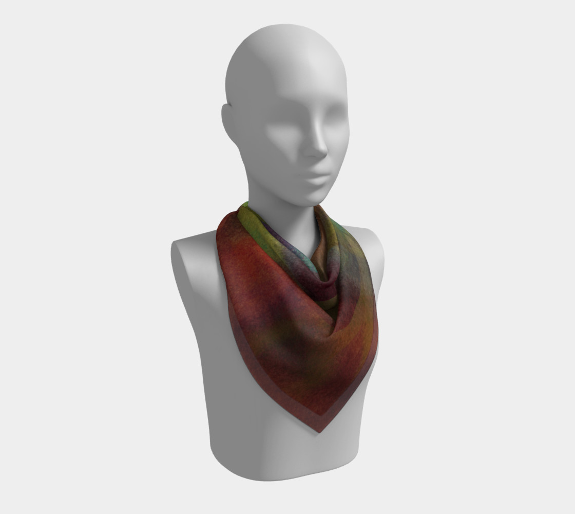 Tropical Watercolor Scarf preview #2