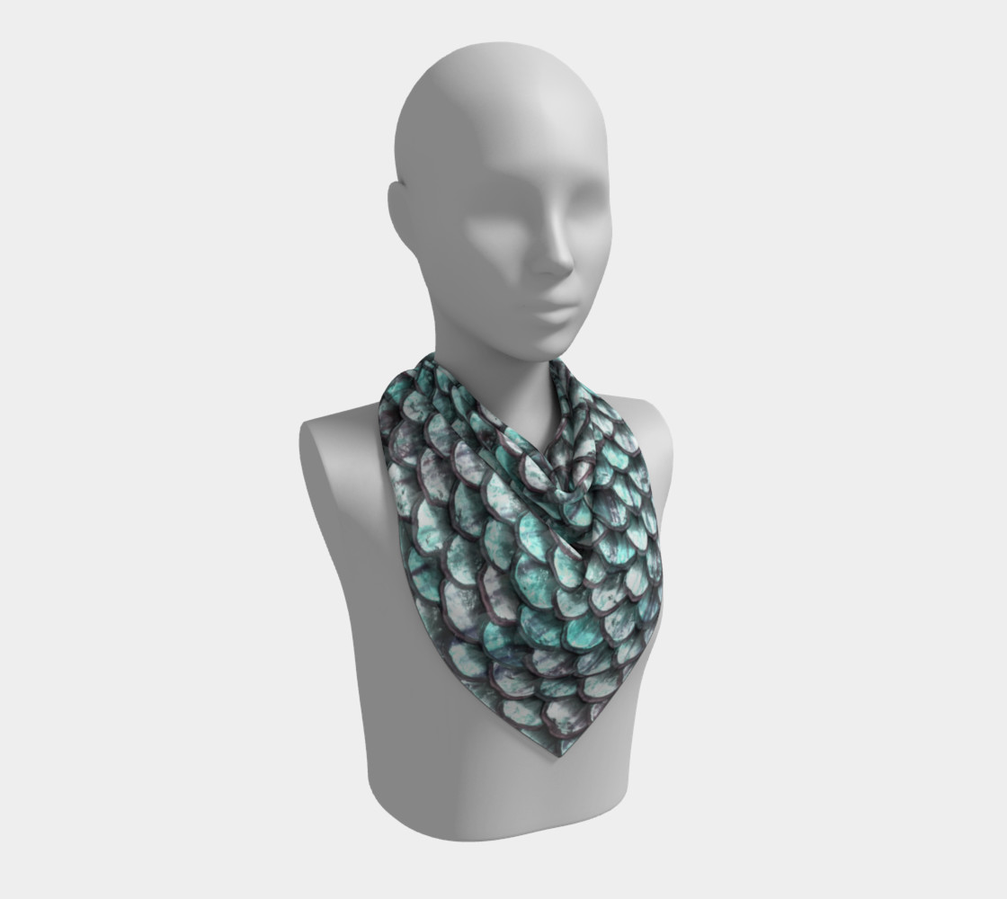 Aperçu de Mermaid Scales - Aqua #2