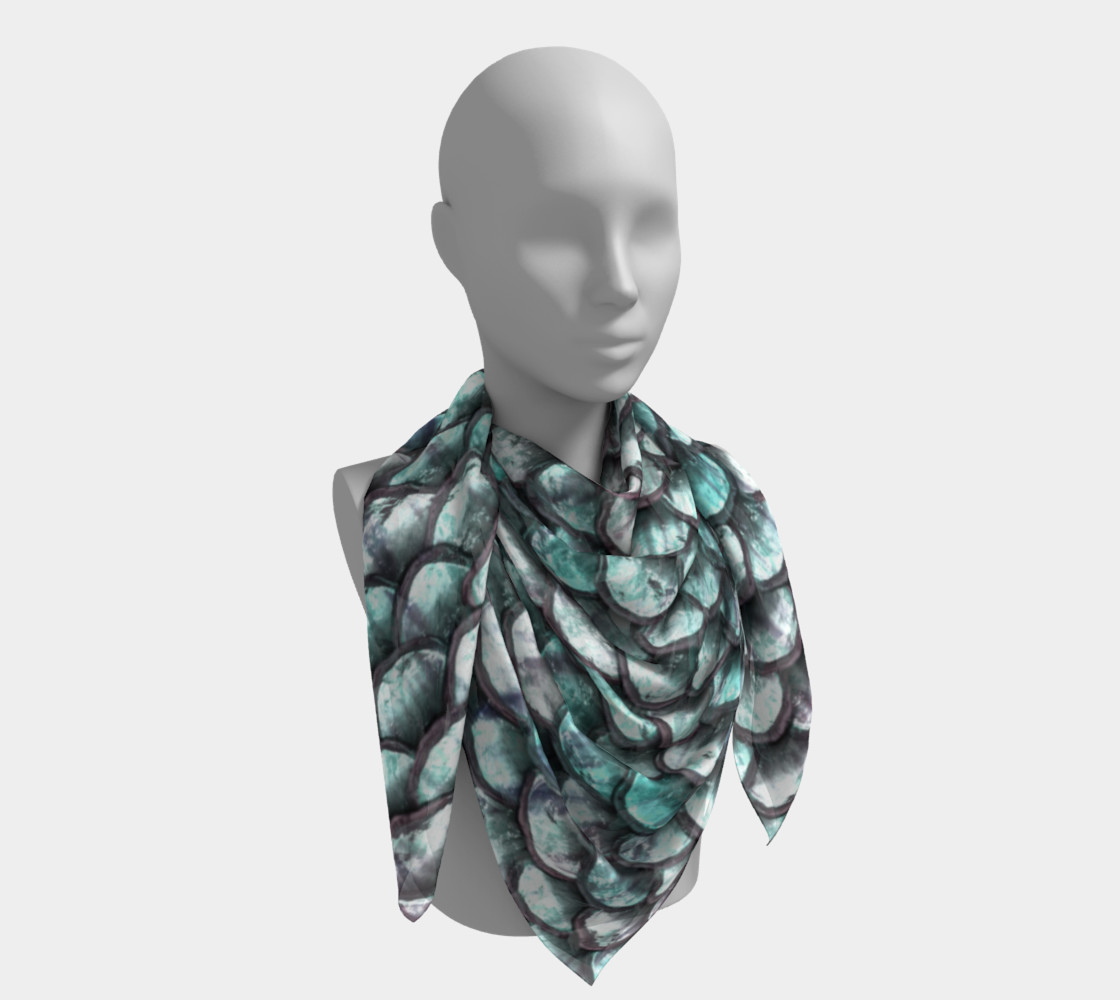 Aperçu de Mermaid Scales - Aqua #4