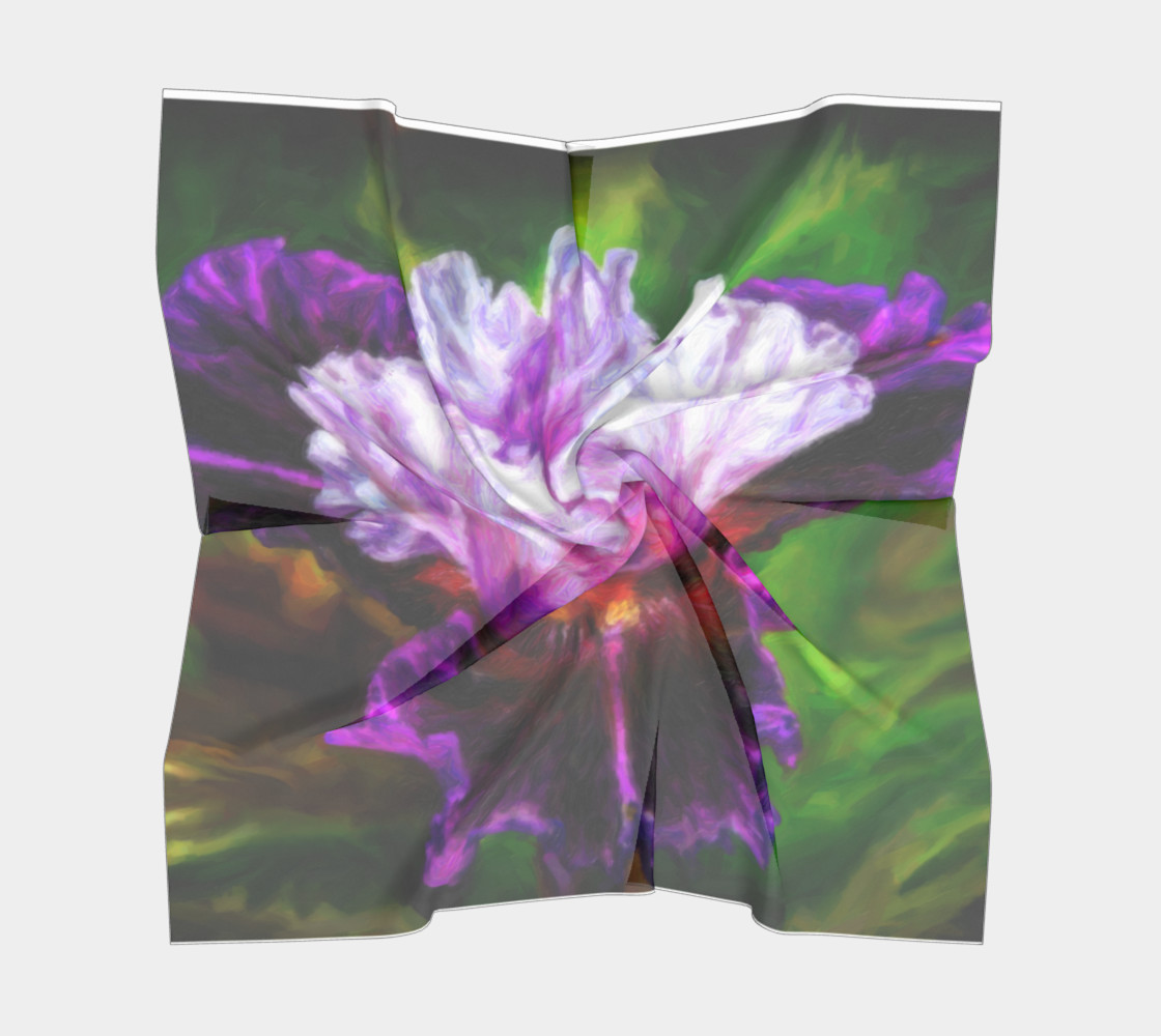 Purple Iris Flower preview #5