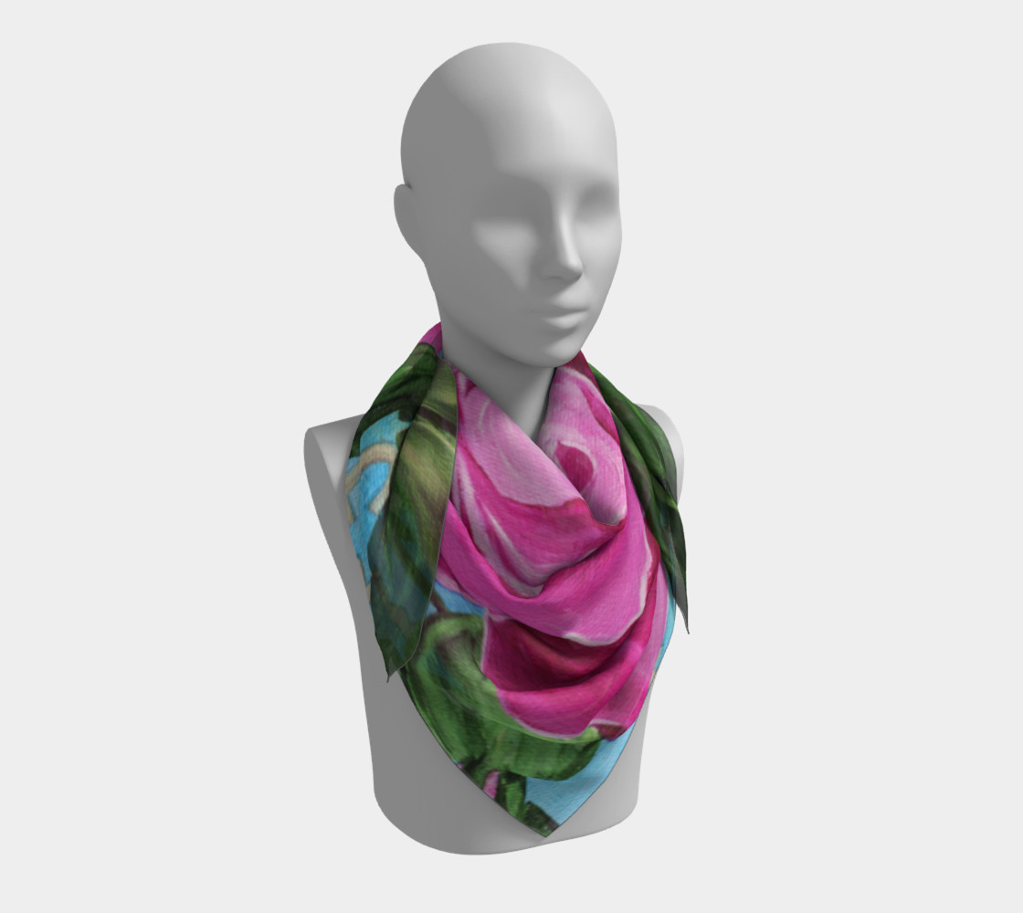Mother's Day Roses 26 x 26 Scarf preview #3
