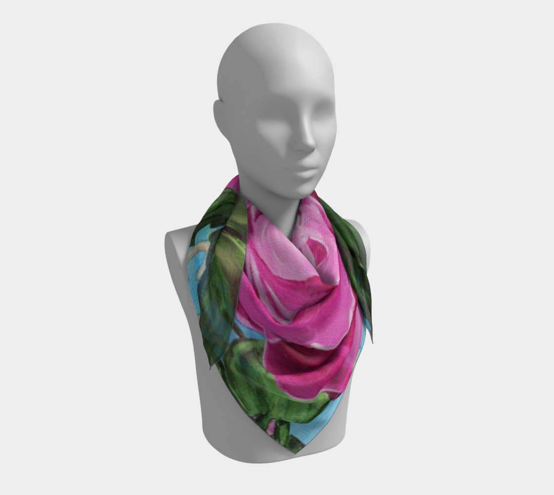 Mother's Day Roses Large Scarf preview #3