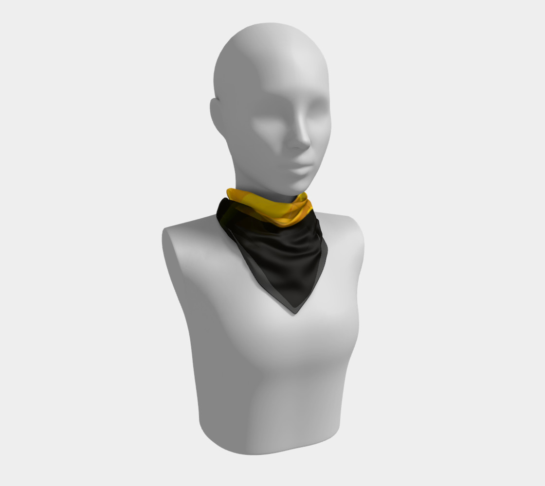 Yellow Tulip Big Square Scarf preview #1