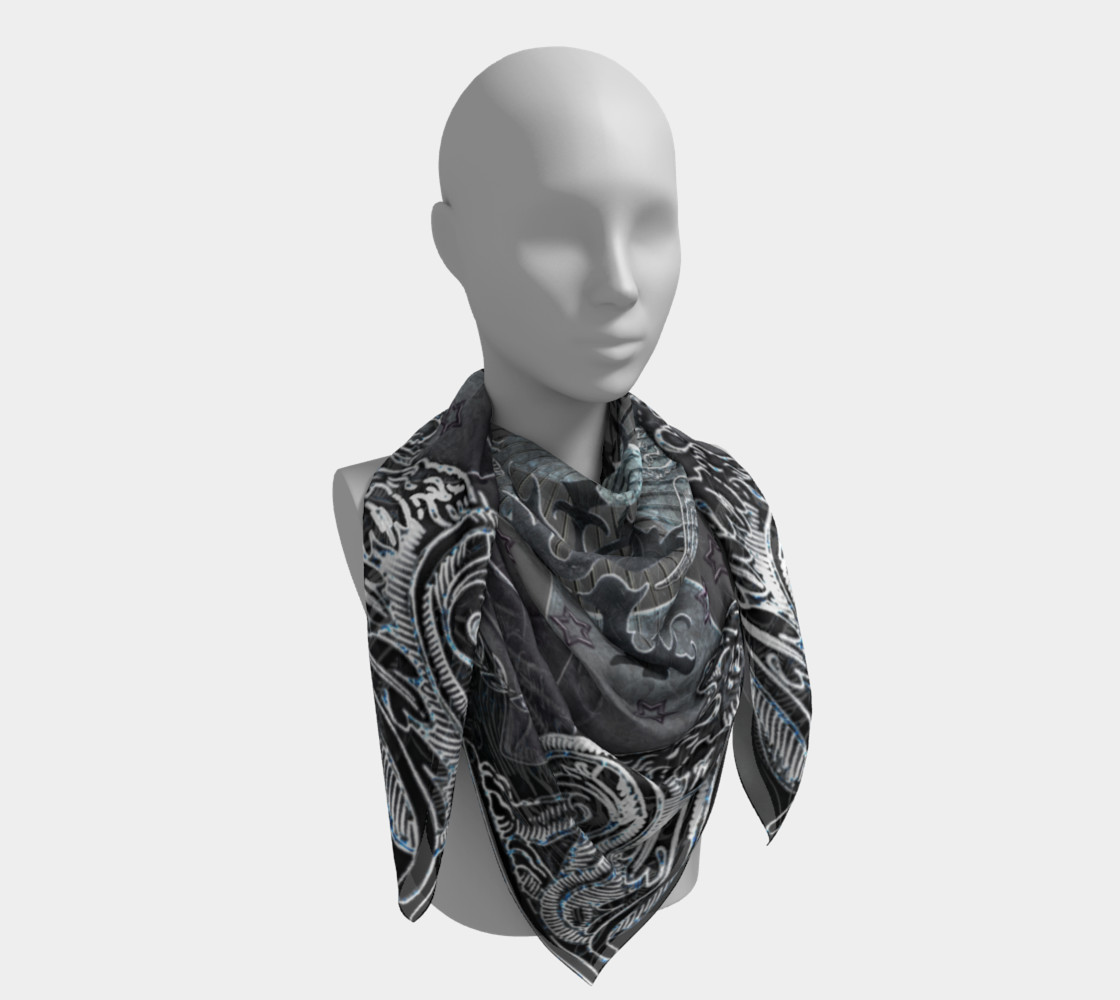 Knight's House Big Square Scarf preview #4