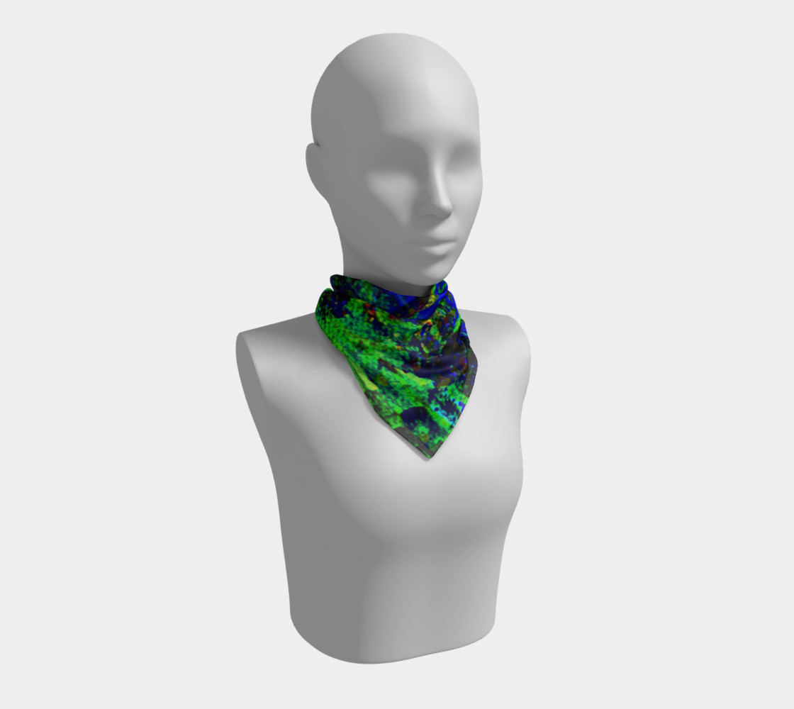 Aperçu de Magic Trees at Midnight Square Scarf #1