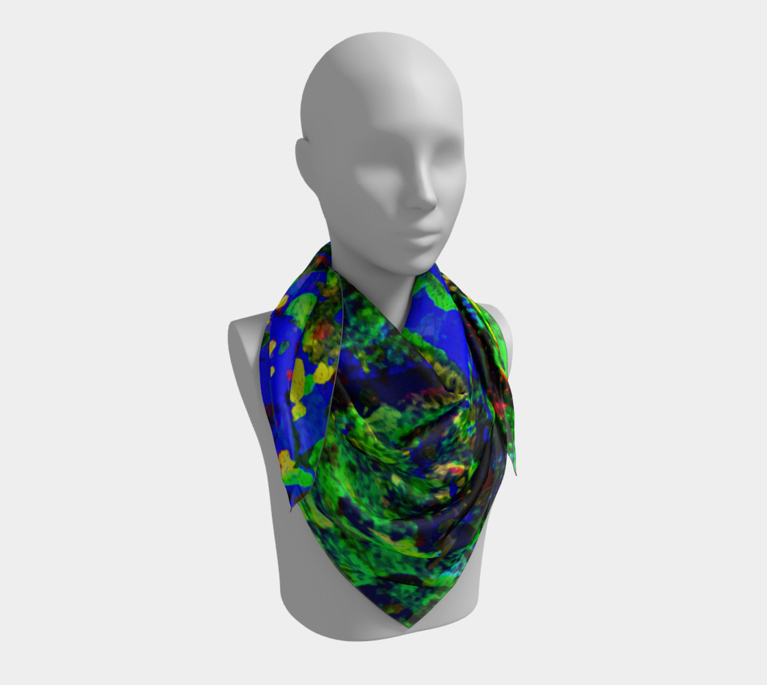 Aperçu de Magic Trees at Midnight Square Scarf #3