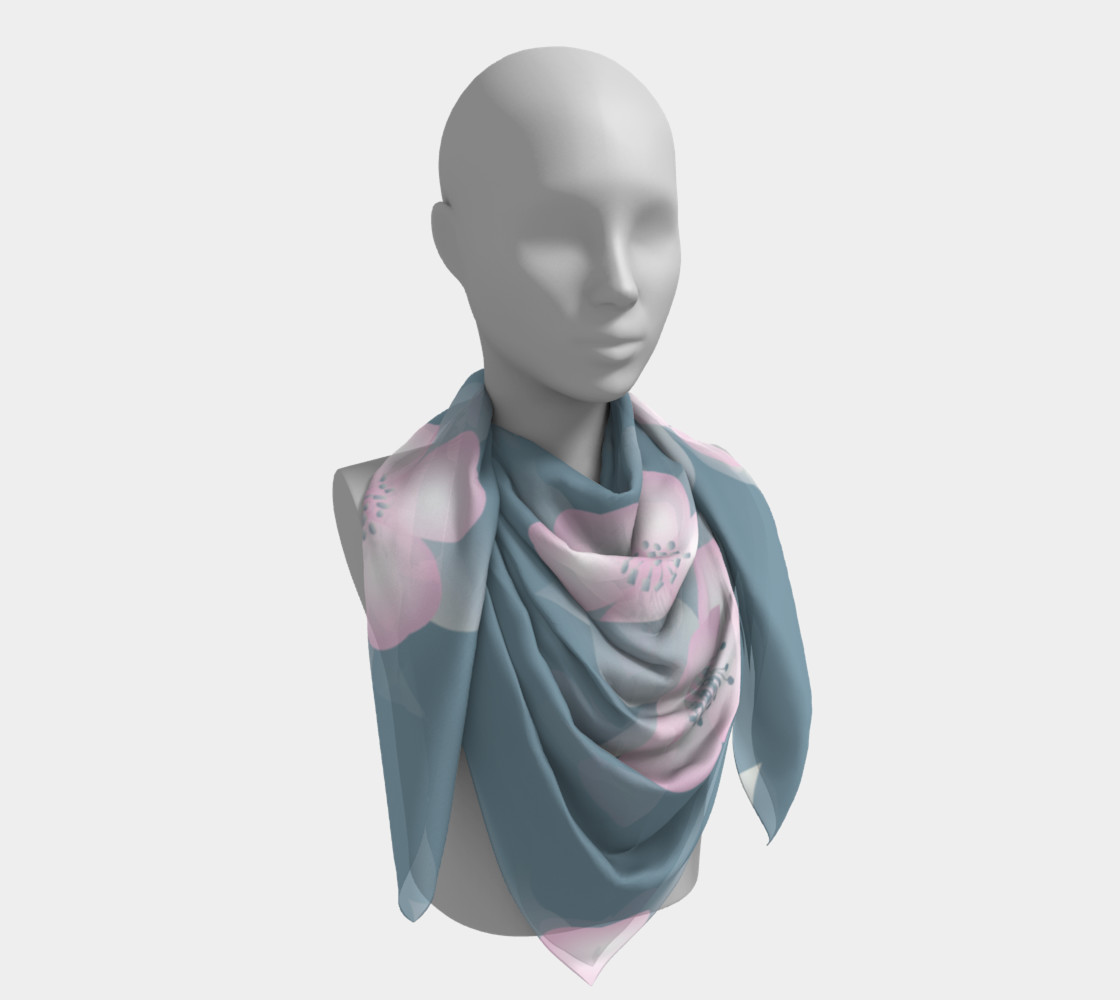 Large Silk Scarf preview #4
