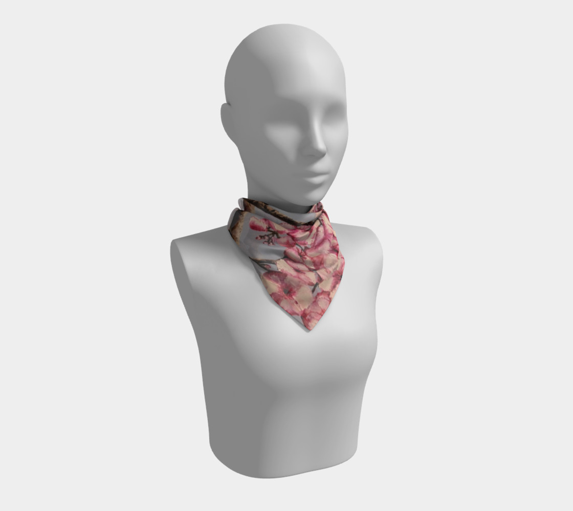 Cherry Blossoms Scarf Sq preview #1