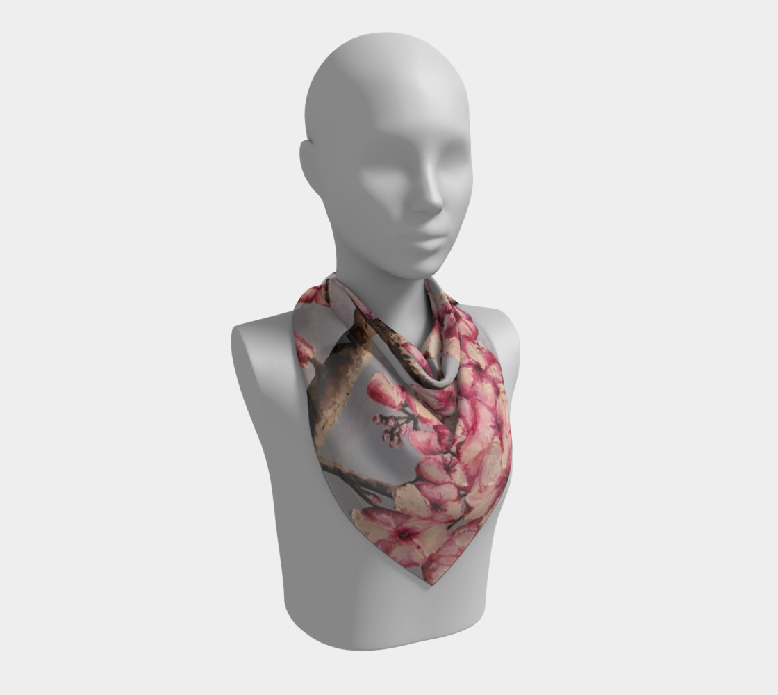 Cherry Blossoms Scarf Sq preview #2