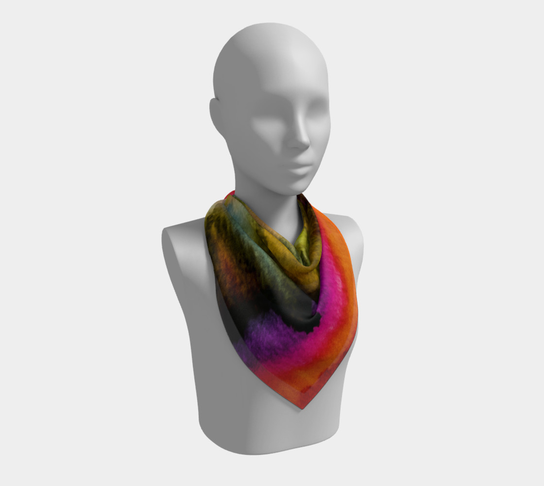 Dramatic Desert Sky Square Scarf preview #2