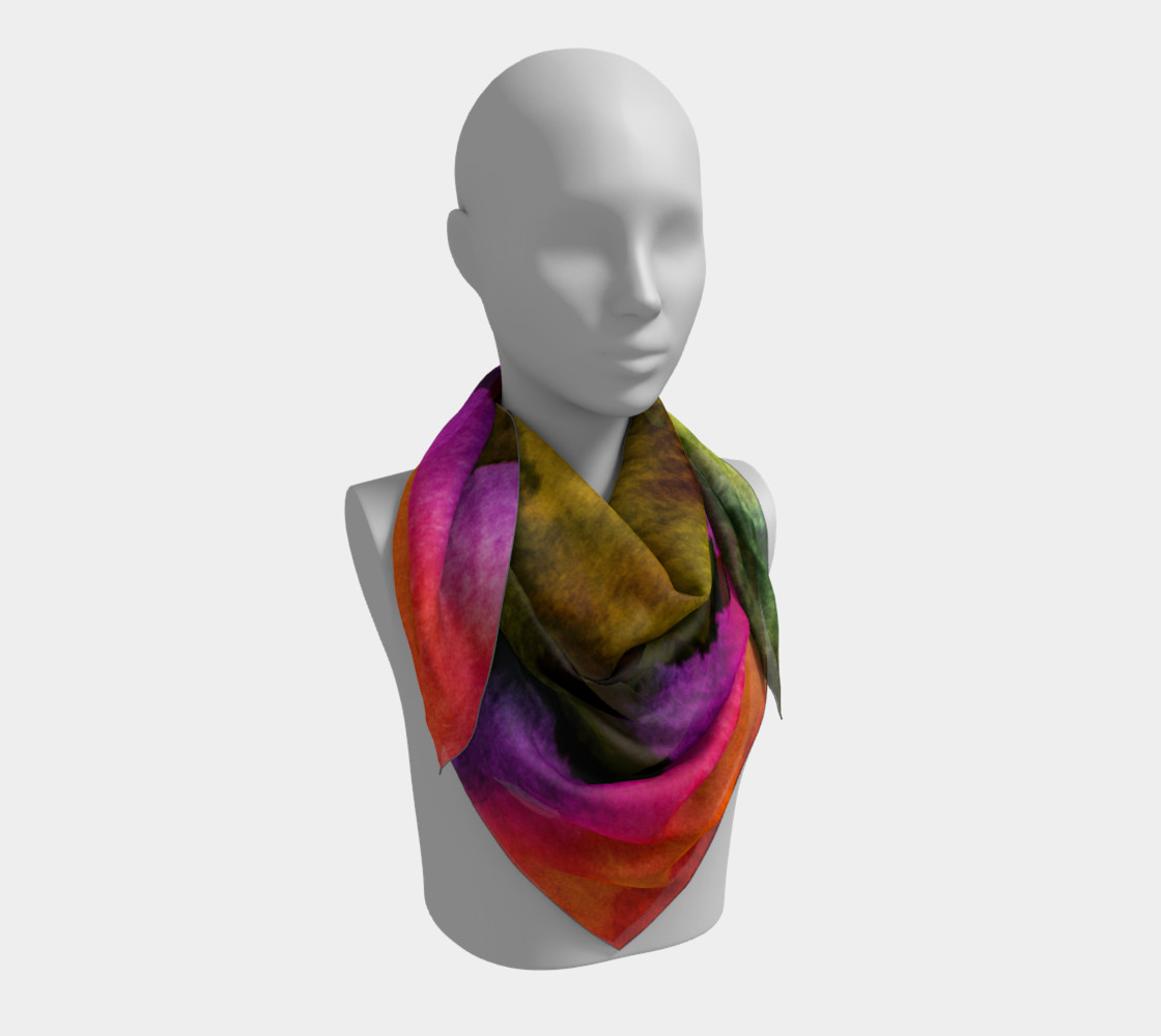 Dramatic Desert Sky Square Scarf preview #3