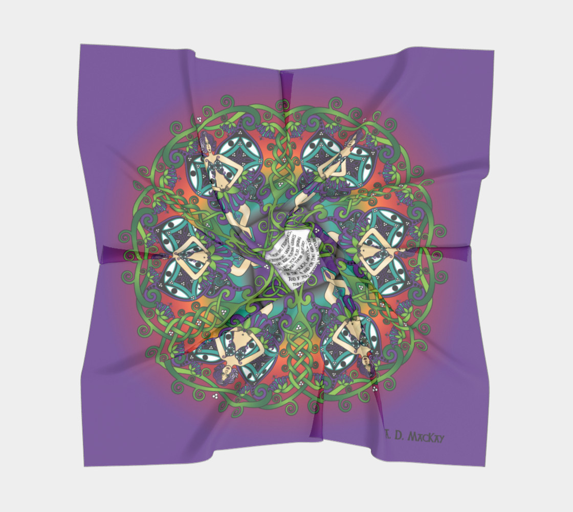Celtic Spring Fairy Mandala preview #5