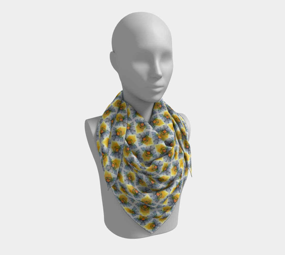 Petite Flower Feminine Scarf preview #3