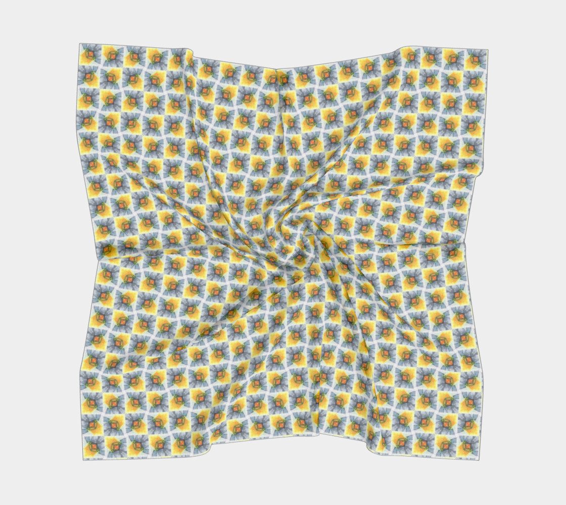 Petite Flower Feminine Scarf preview #5
