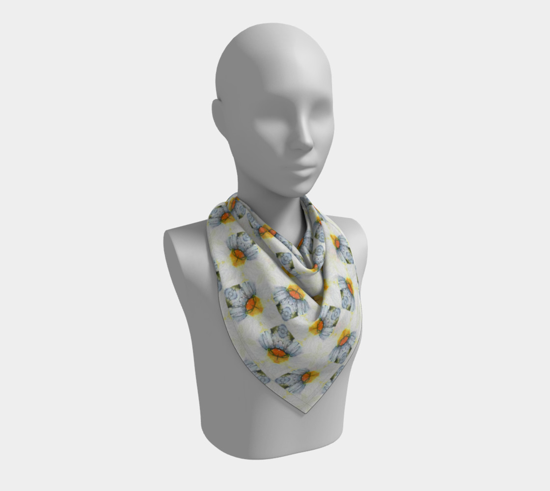 Petite Flower Feminine Scarf 2 preview #2