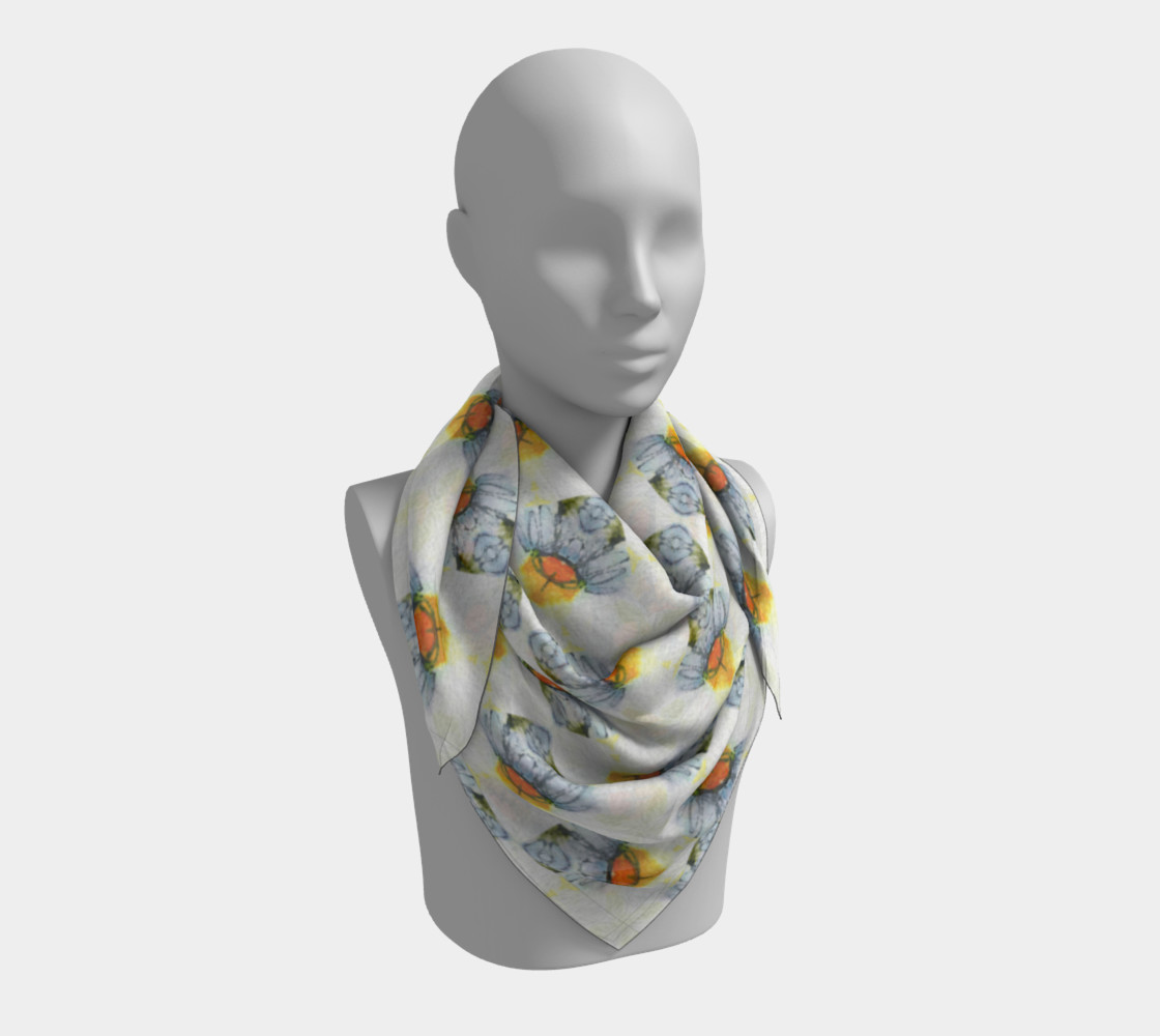 Petite Flower Feminine Scarf 2 preview #3