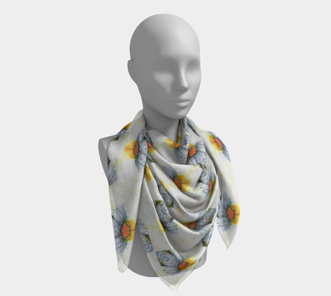 Petite Flower Feminine Scarf 2 preview #4