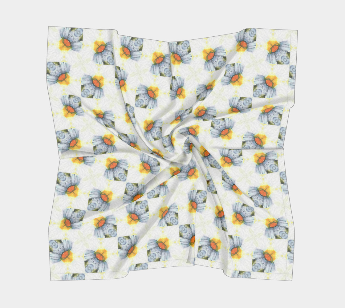 Petite Flower Feminine Scarf 2 preview #5