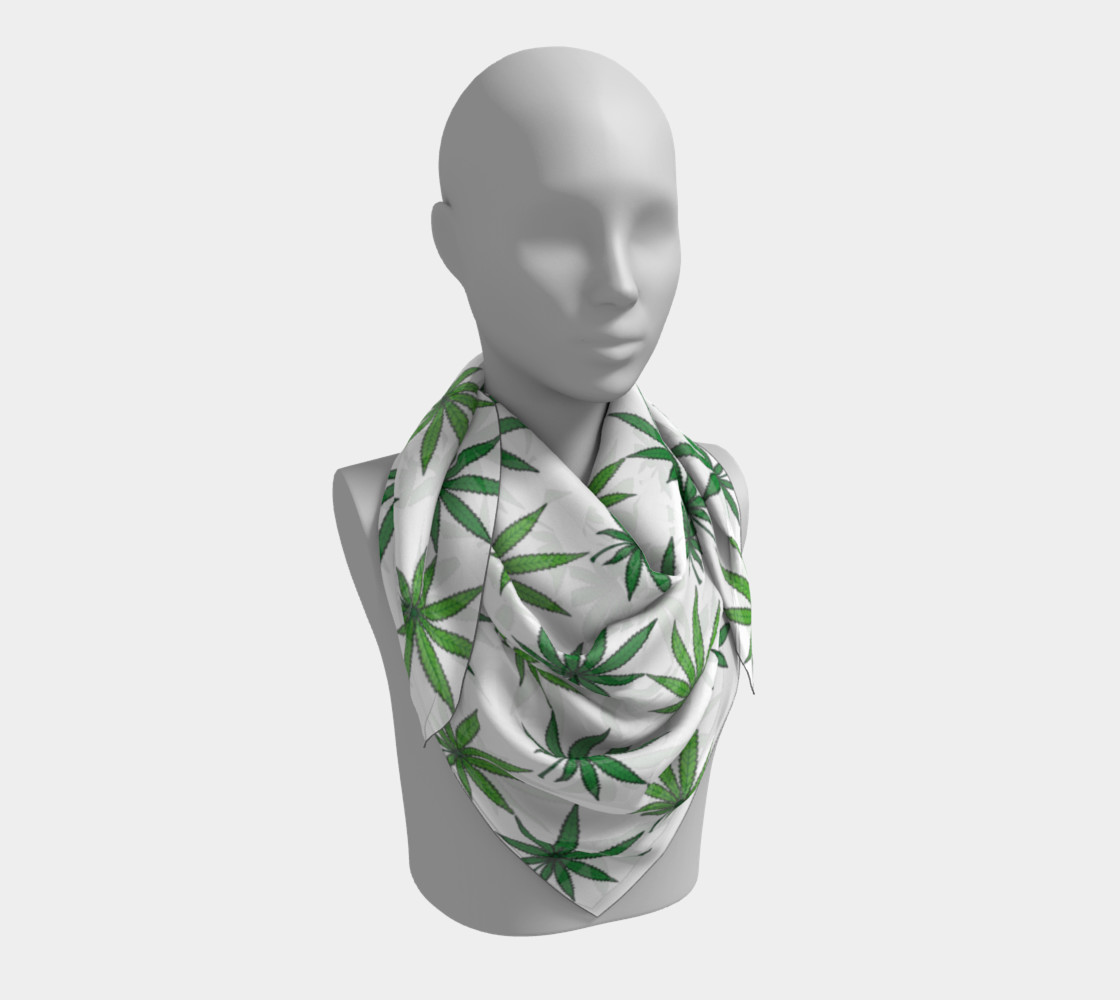 Marijuana Green Pot Leaf 3D preview
