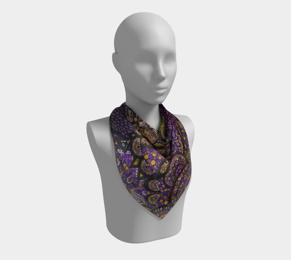 Purple Madness Scarf Part I preview #2