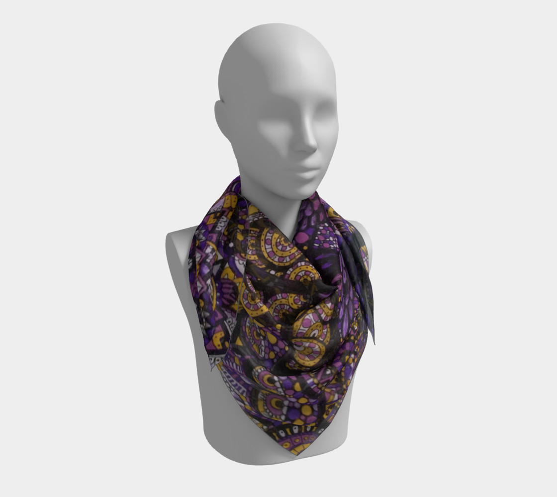 Purple Madness Scarf Part I preview #3