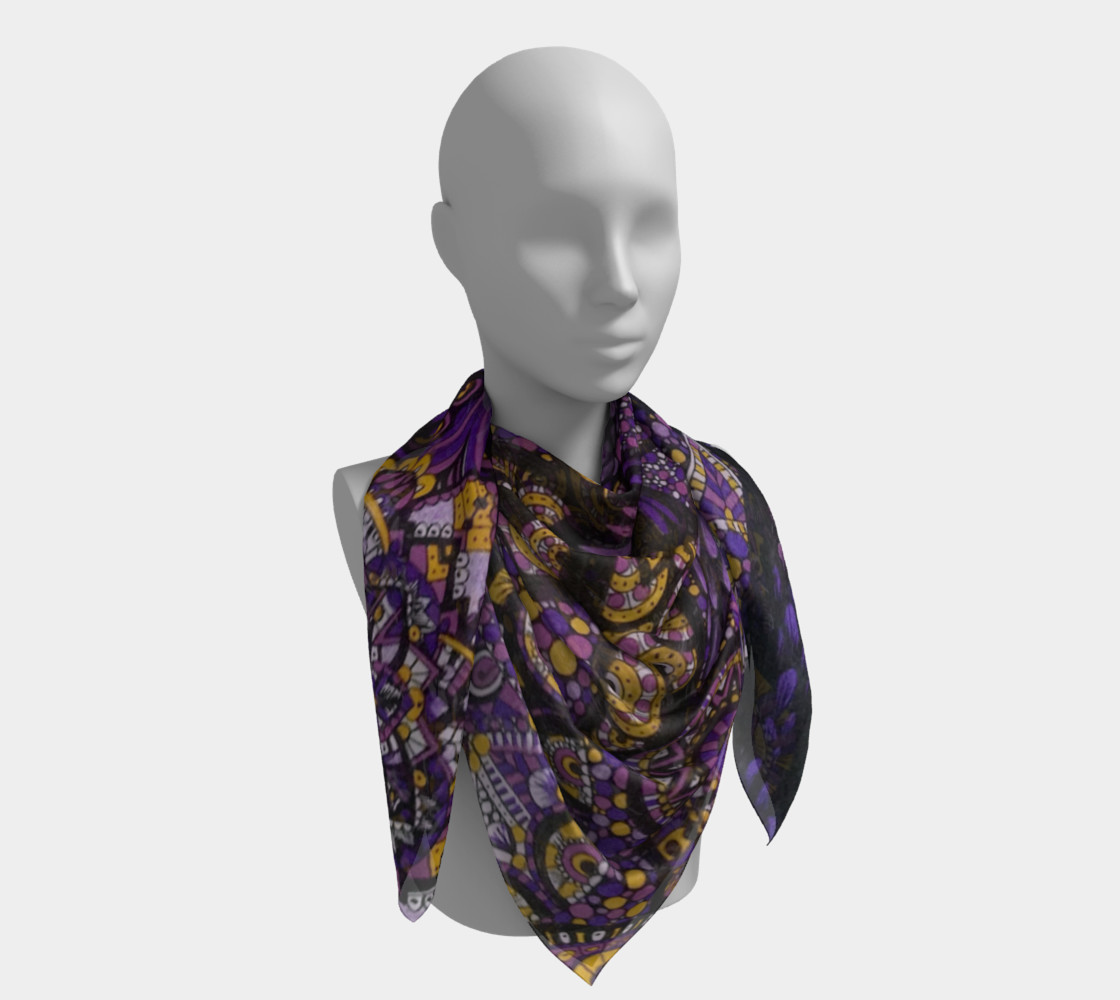 Purple Madness Scarf Part I preview #4