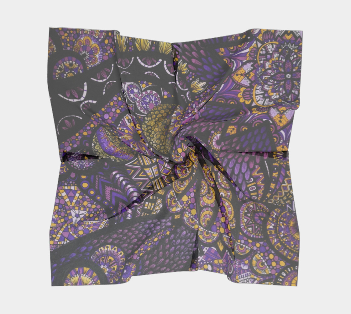 Purple Madness Scarf Part I preview #5
