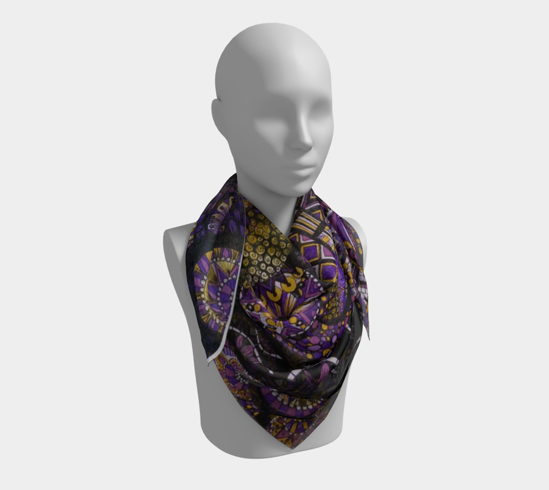 Purple Madness Scarf Part II preview #3